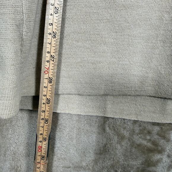 J.Crew Merino Wool Oversized V-Neck Sweater Tan Neutral w/ Pockets | Small - Picture 10 of 12